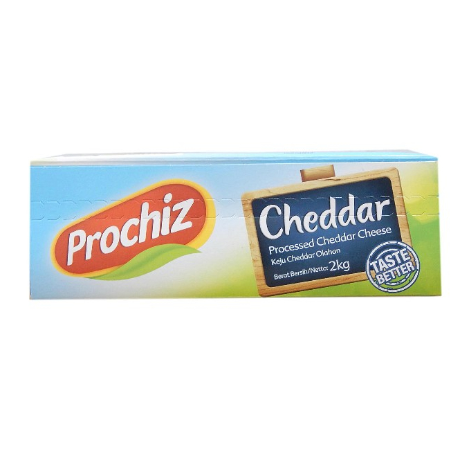 

Keju Prochiz Premium Cheddar Cheese 250gr / 500gr / 1kg - REPACK