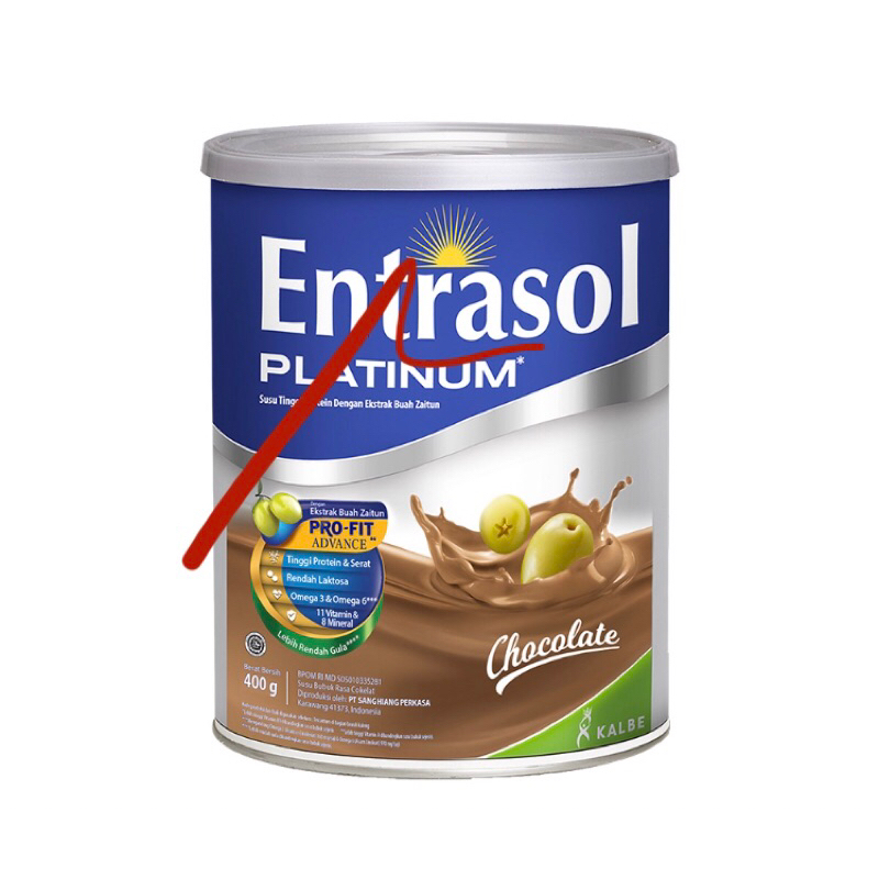 

Susu Entrasol Platinum 400g Cokelat