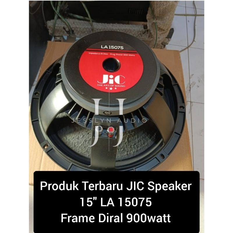 Speaker 15 inch JIC LA 15075 frame diral 900watt original speaker JIC 15in LA15075 subwoofer