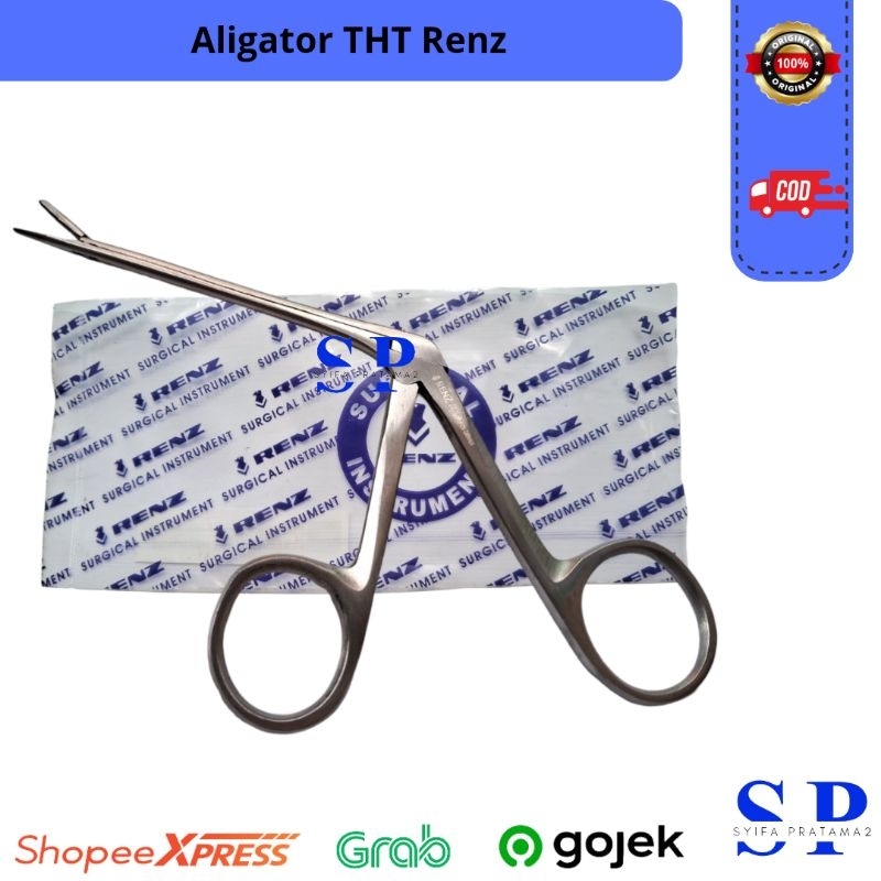 Alat Medis Aligator THT RENZ Klem Alligator Tht Renz 8.5 cm