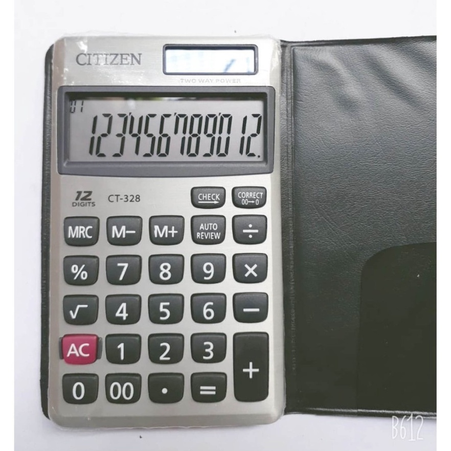 

MURAH MERIAH CITIZEN CT328 CALCULATOR POCKET 12 Digits Kalkulator Saku CT328 Cek Ulang