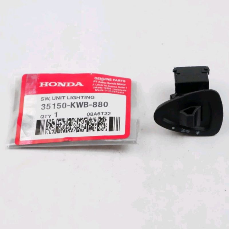 Tombol Lampu Saklar lampu Vario 110 blade revo