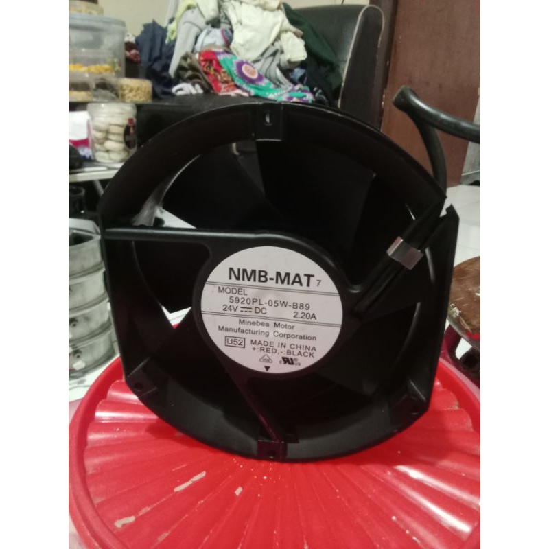 Kipas Cooling Fan High Speed NMB 17cm 24v Alumunium