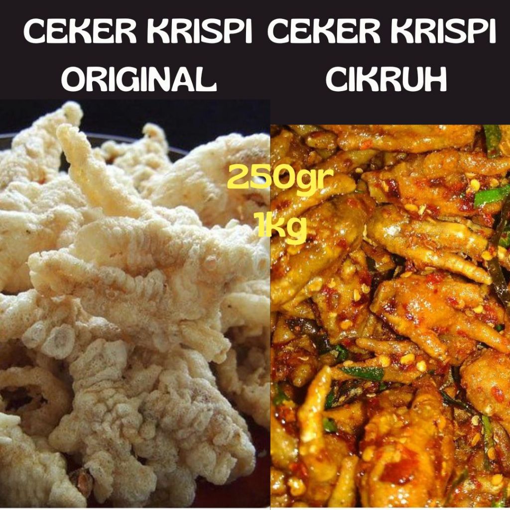 

TERMURAH! CEKER KRISPI KILOAN | CEKER KRISPI TANPA TULANG 250gr 500gr 1kg