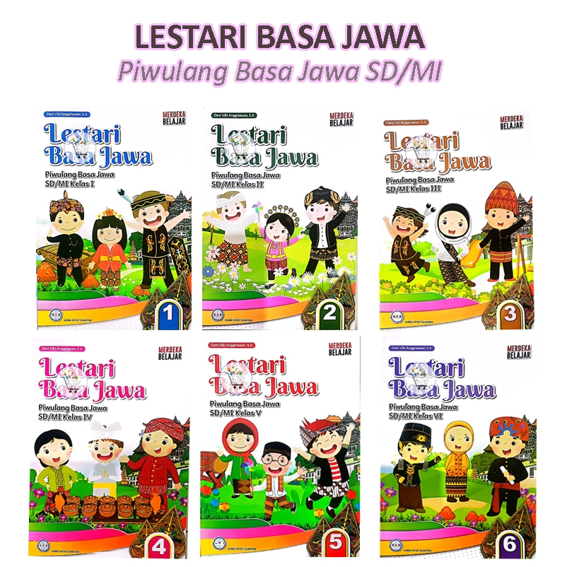 Buku Bahasa Jawa Timur : LESTARI BASA JAWA Jenjang SD / MI