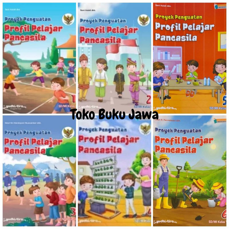 Buku SD Proyek Penguatan Profil Pelajar Pancasila kelas 1 2 3 4 5 6 SD Yudhistira