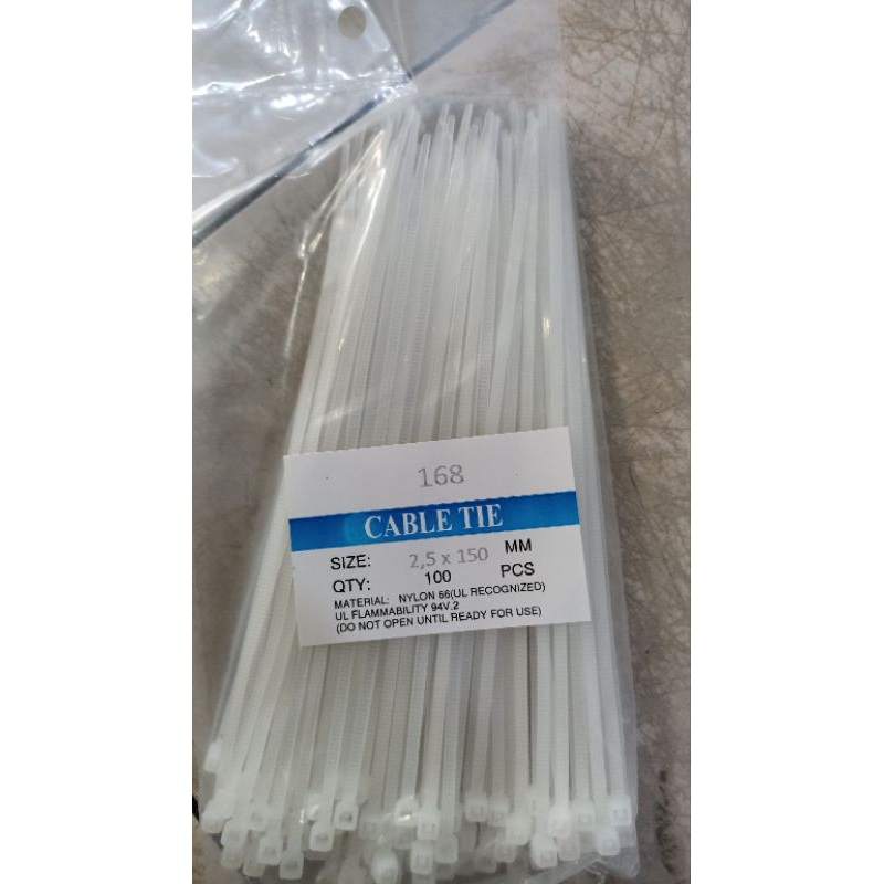 

Kabel Ties Warna Putih 10-15-20cm
