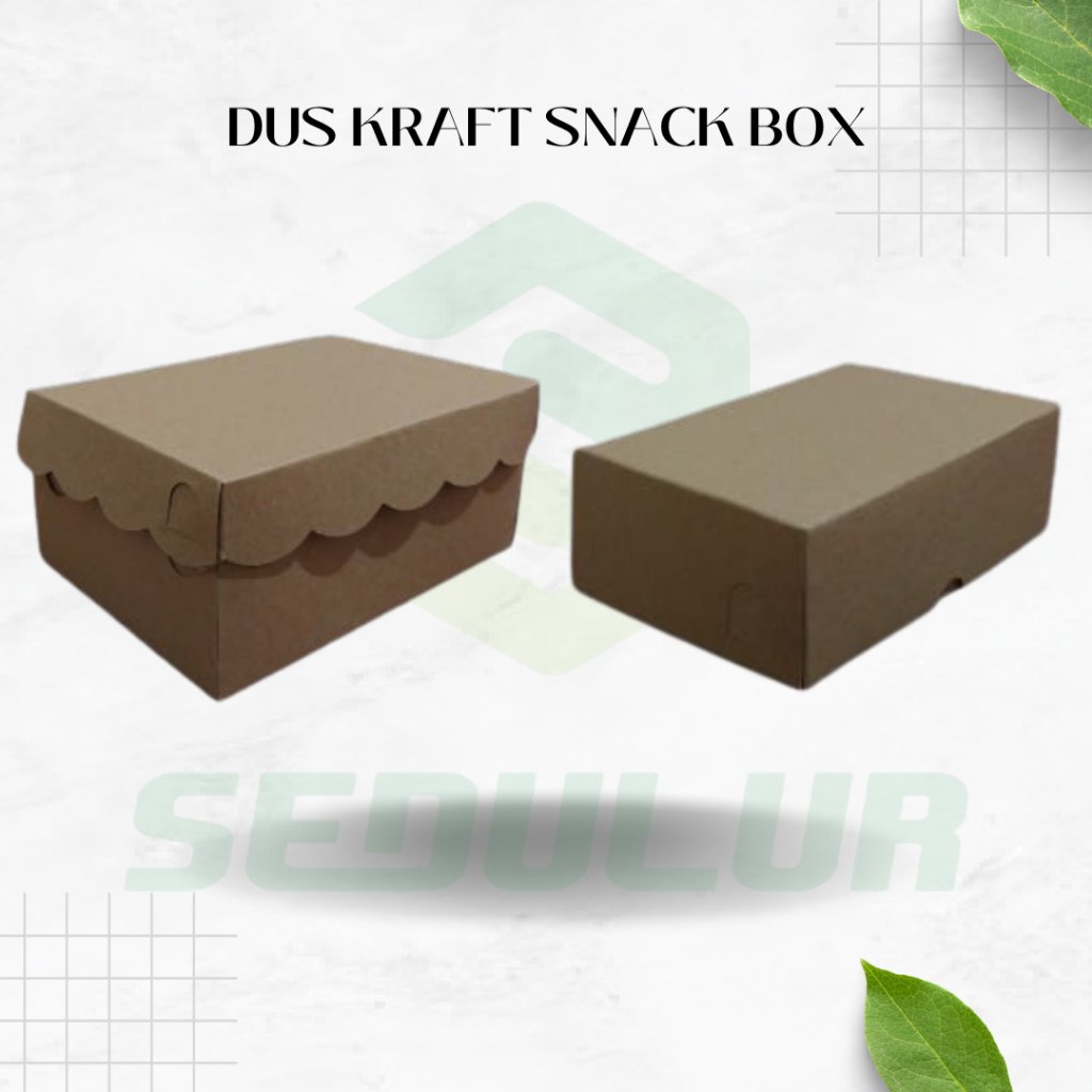 

DUS KRAFT (DUS COKLAT) WADAH SNACK UKURAN 13, 14, 15, 16 cm