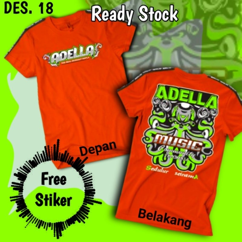 KAOS OM ADELLA ORIGINAL 100% by AMC.ID (DES. 18)