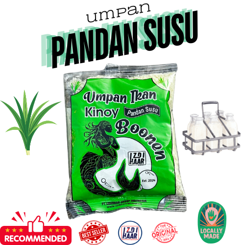 UMPAN SPESIAL PANDAN SUSU BOONEN UMPAN SPECIAL UMPAN IKAN MAS PELET IKAN NILA UMPAN PANCING