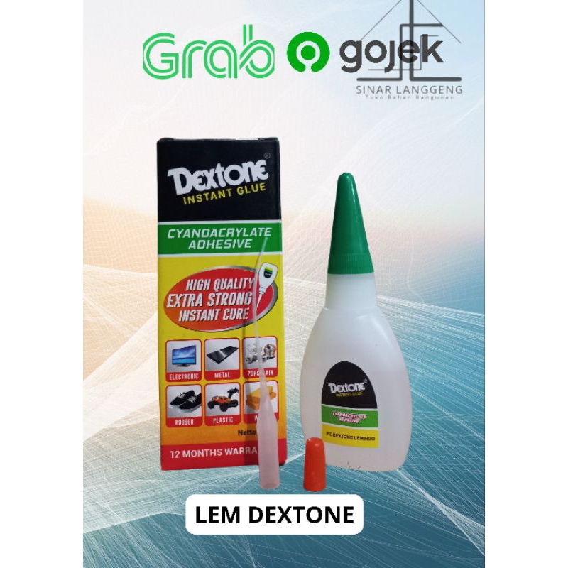 Lem Dextone Lem Plastik Kayu Serbaguna Dextone Super Lengket ORIGINAL/ASLI