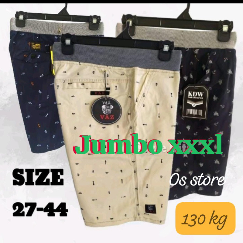 CELANA PENDEK PRIA MOTIF DISTRO DEWASA SUPER JUMBO/CELANA PENDEK  SUPER JUMBO XXXL XXXXL  CELANA BES