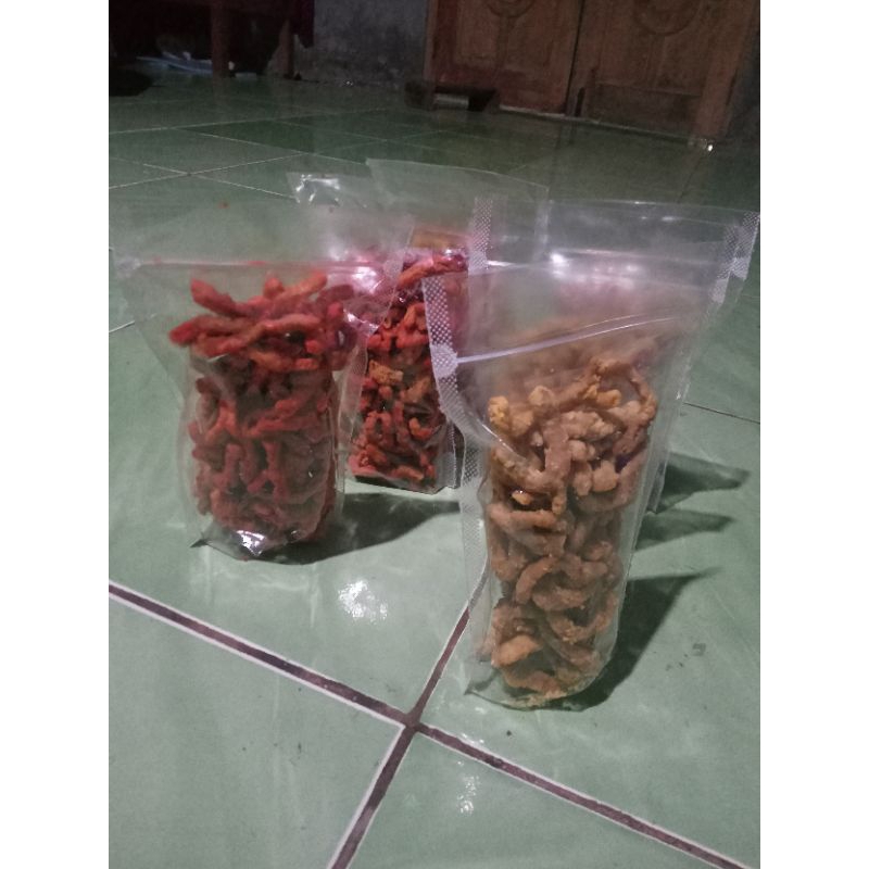 

usus ayam crispy daun jeruk kriuk renyah