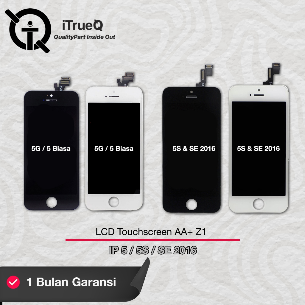 Z1 - AA LCD Iphone 5 5S SE 2016 Fullset Touchscreen