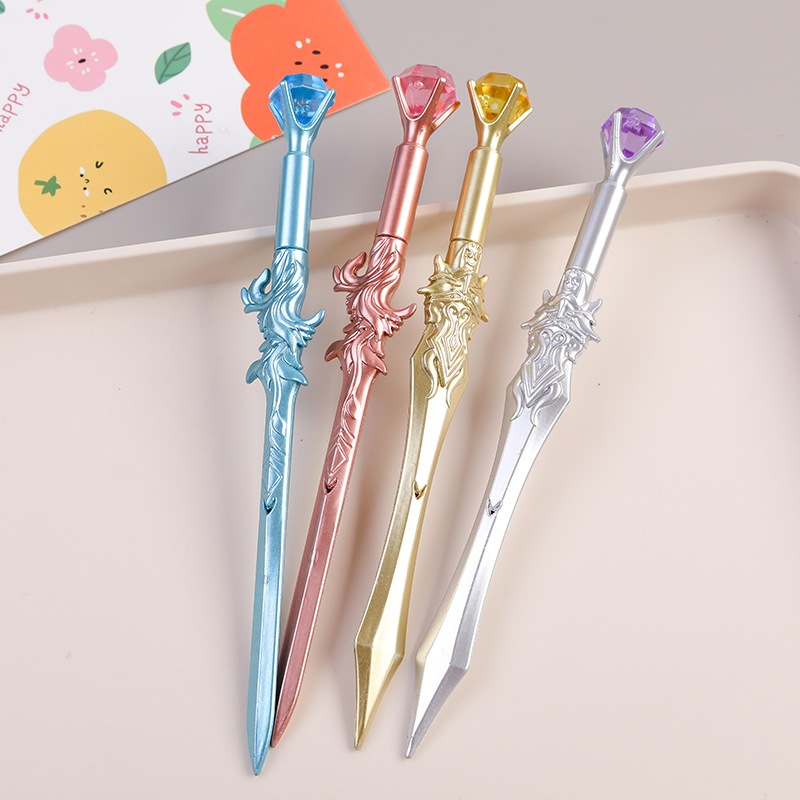 

Bolpen Bolpoint Ballpoint Pen Pulpen Unik Model Pedang Berlian 1156