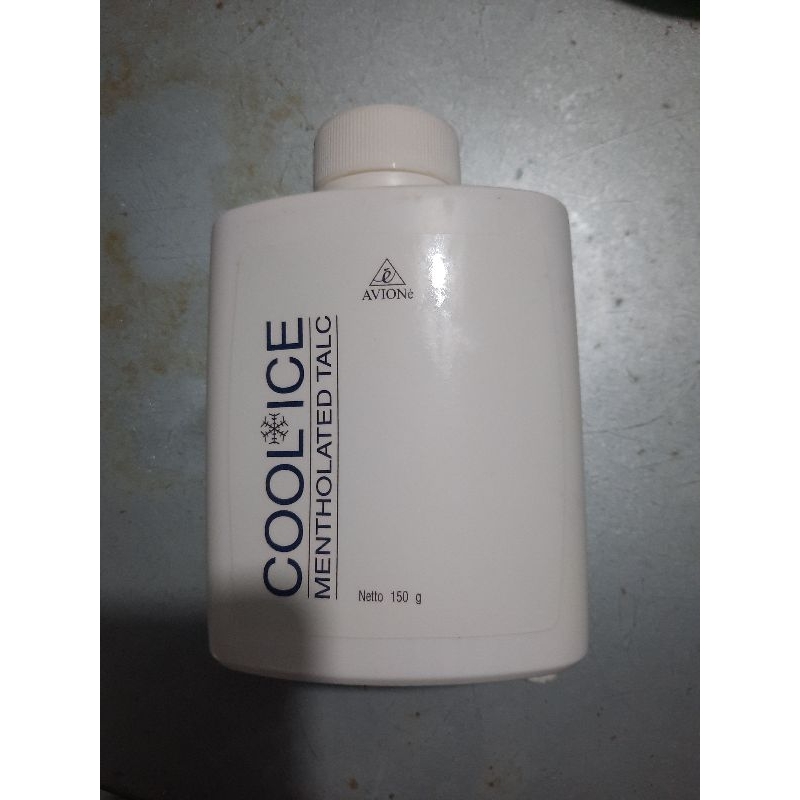 

powder cool ice mentholated talc 150 gr