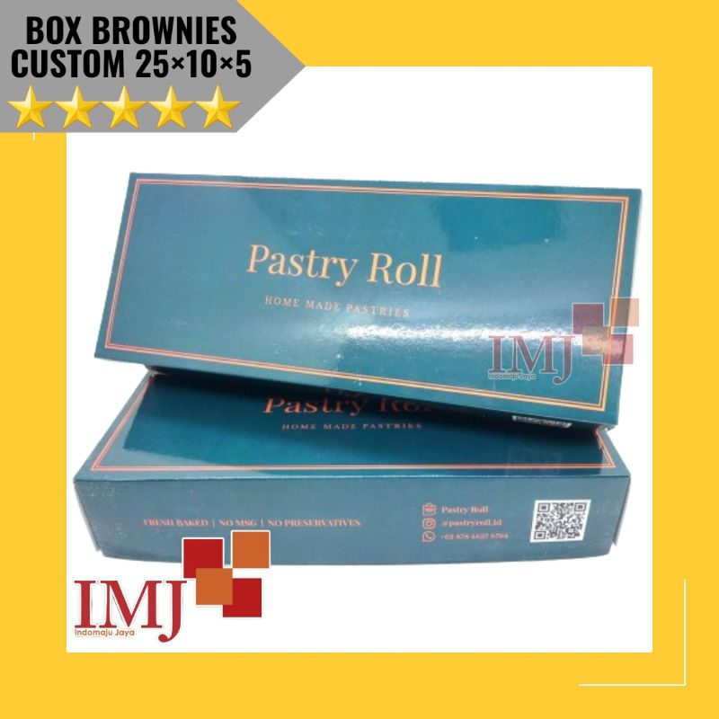 BOX PASTRY CUSTOM DESAIN 25×10×5 DUS PASTRY CUSTOM DESAIN 25x10x5