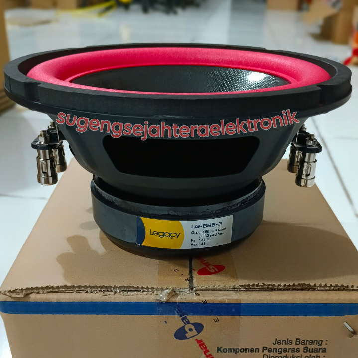 Mycoolcell Speaker Subwoofer 8 Inch Legacy 896 Double Coil