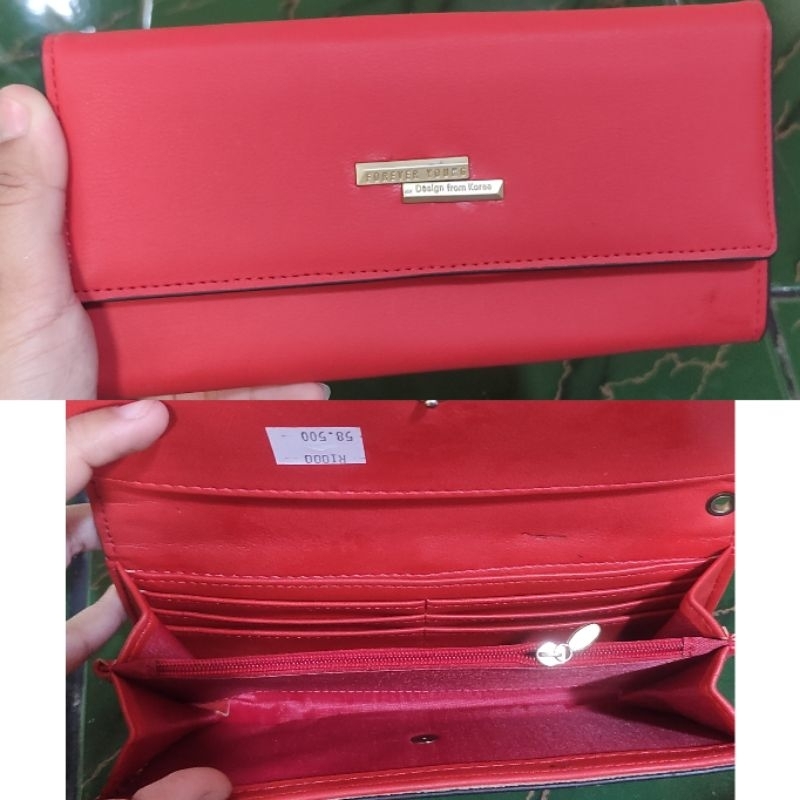 dompet panjang forever young free tali tangan