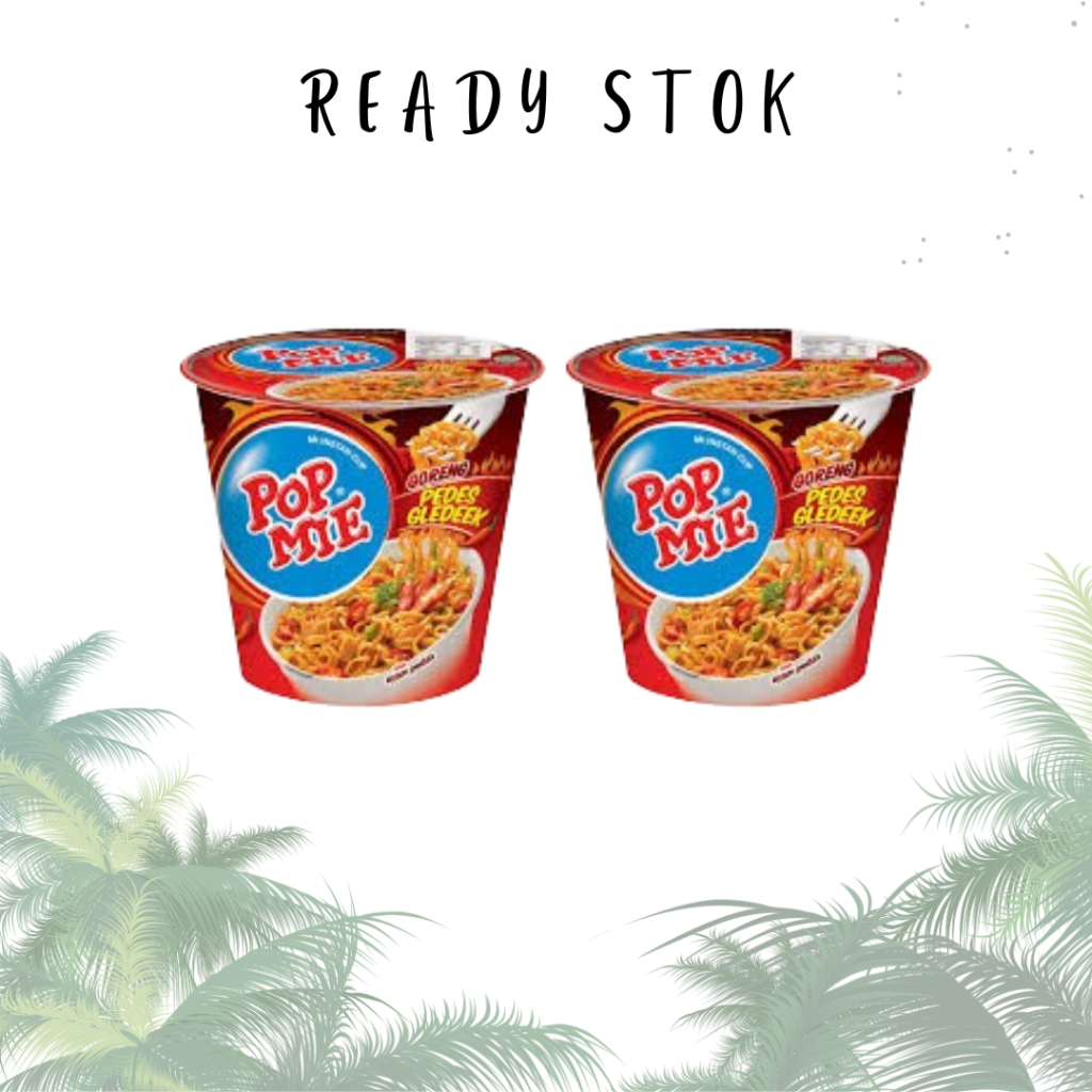 

Pop Mie Goreng Rasa Ayam Pedas Gledek 75gr (PCS)