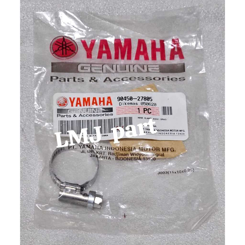 HOSE CLAMP KLEM KLEMAN SELANG RADIATOR VIXION OVI NEW BK8 NVL NVA ADVANCE JUPITER MX 135 LAMA OLD NE