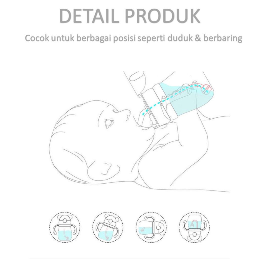 IND MINIME Botol Minum Bayi Anak Viral / Botol Air Minum Balita Training Karakter Hewan