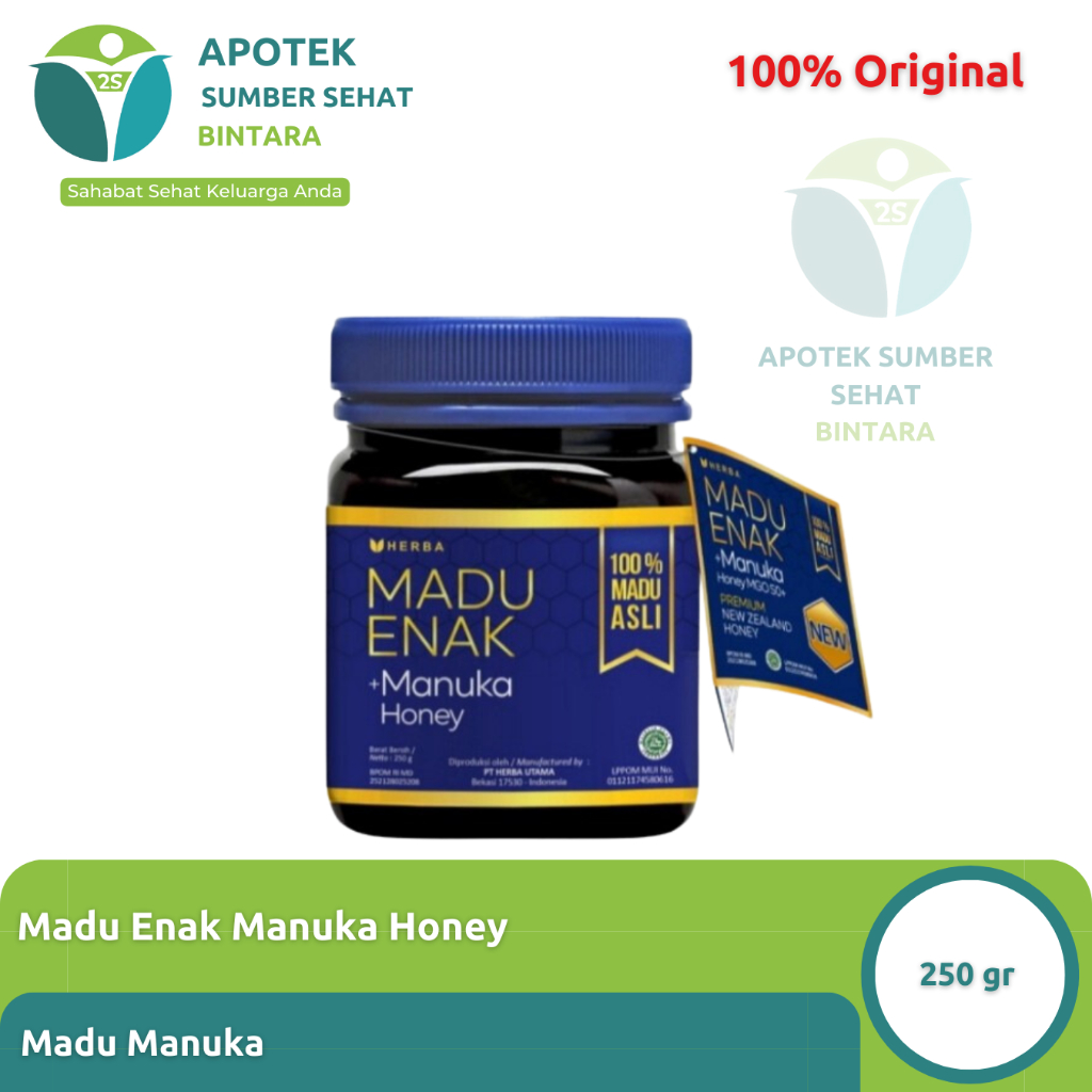 

[Jar] Madu Enak Manuka Honey Jar 250 gr