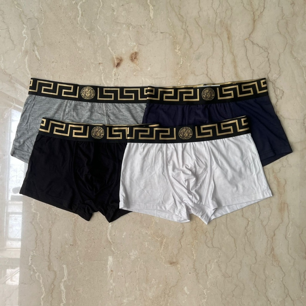 [HARGA PER SATU BOXER] Boxer pria - celana dalam pria VERSACE - Men's Underwear branded mirror
