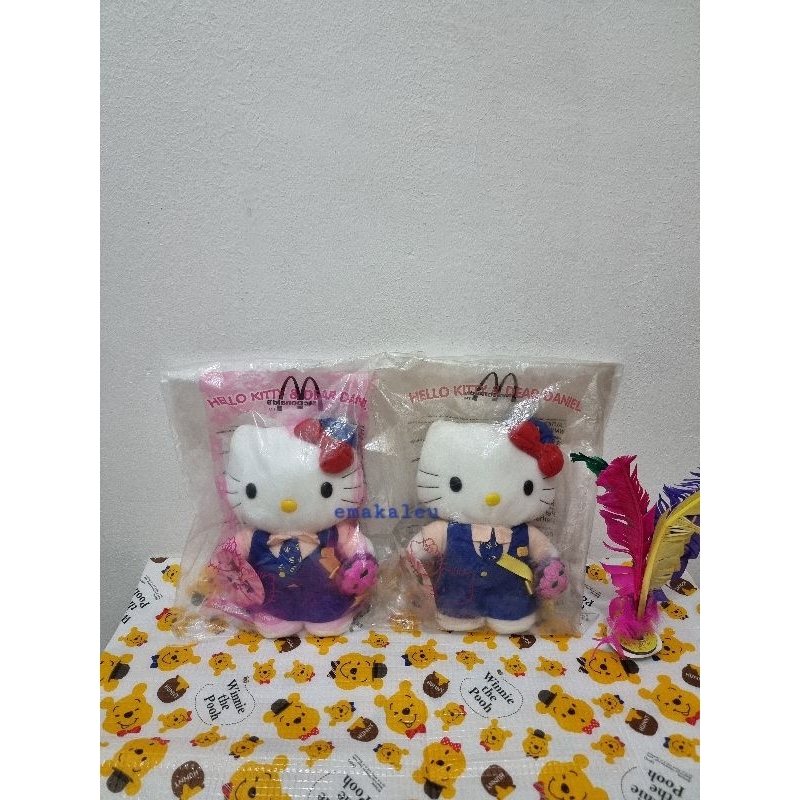 Boneka Hello Kitty Crew Segel Plastik Mcdonald's 1 PCS