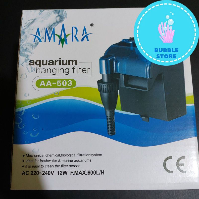 AMARA AA-503 / FILTER GANTUNG AQUARIUM AMARA AA 503 / HANGING FILTER AMARA AA-503 / HANG ON FILTER A