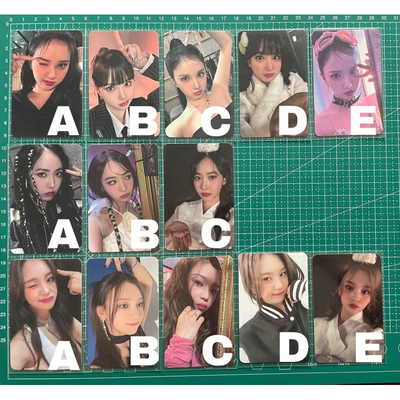 PHOTOCARD VIVIZ EUNHA SINB UMJI (benefit)