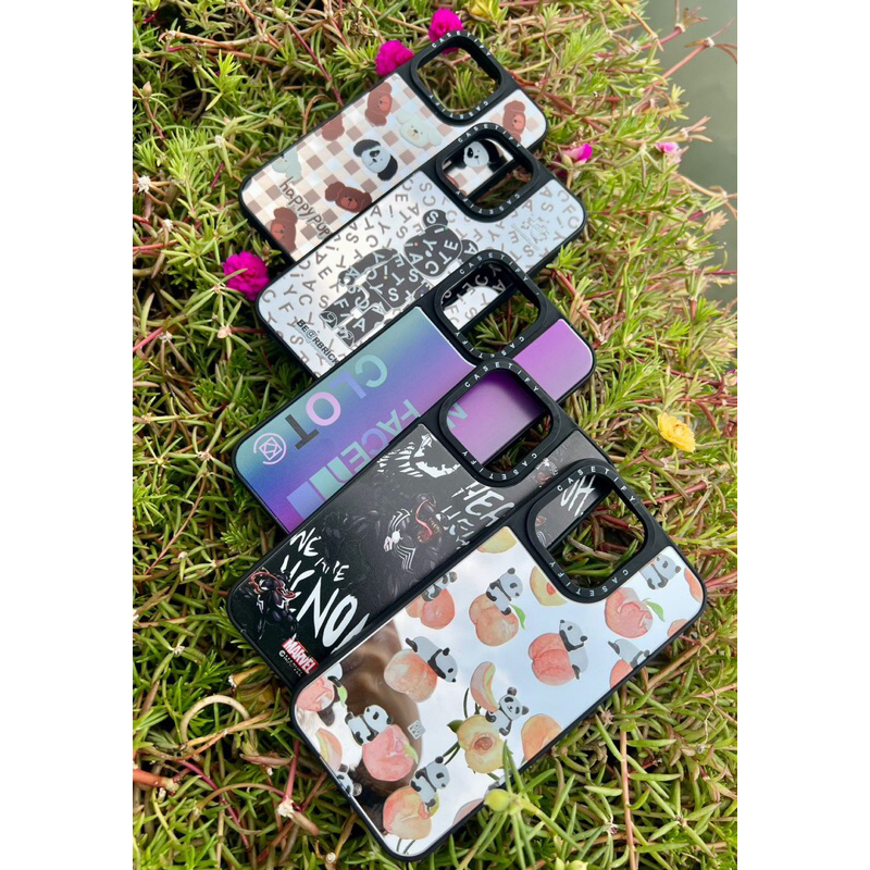 Case motif premium iphone 11 12 13 14 15 plus pro max hard case casetify mewah