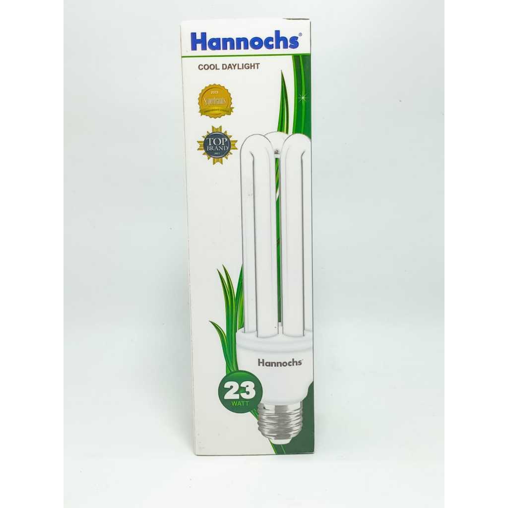 Lampu Hannochs LHE 3U 23W 23 W 23 Watt 23Watt - Putih Cooldaylight