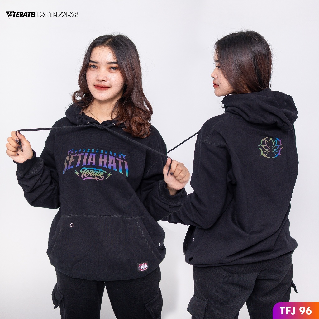 JAKET HOODIE PSHT REFLEKTIF JAKET PSHT TERATE FIGHTERWEAR TFJ 96