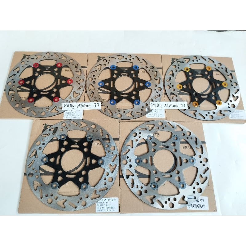 piringan cakram depan model KTC PSM uk 220mm motor blade supra 125 fi batmen revo absolut