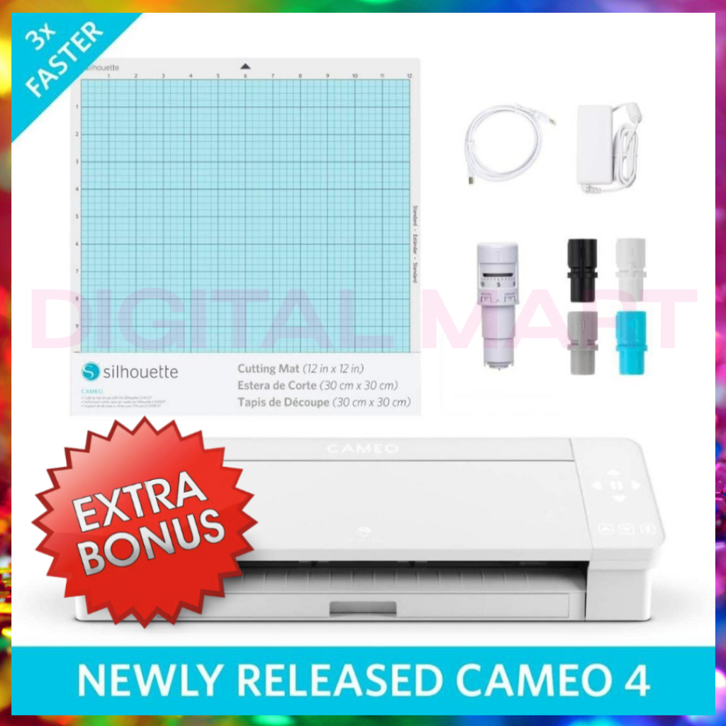 

Mesin Cutting Sticker Stiker SILHOUETTE CAMEO 4 CAMEO4 - GARANSI RESMI PT. ASABA