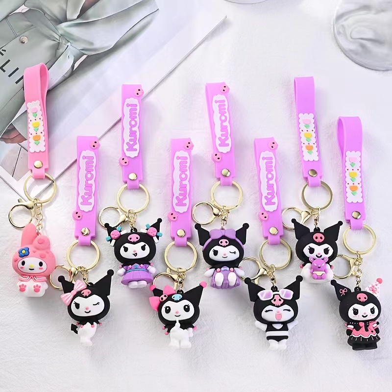 Gantungan Kunci Karakter / Gantungan Tas Boneka Kartun / Gantungan Aksesoris Tas