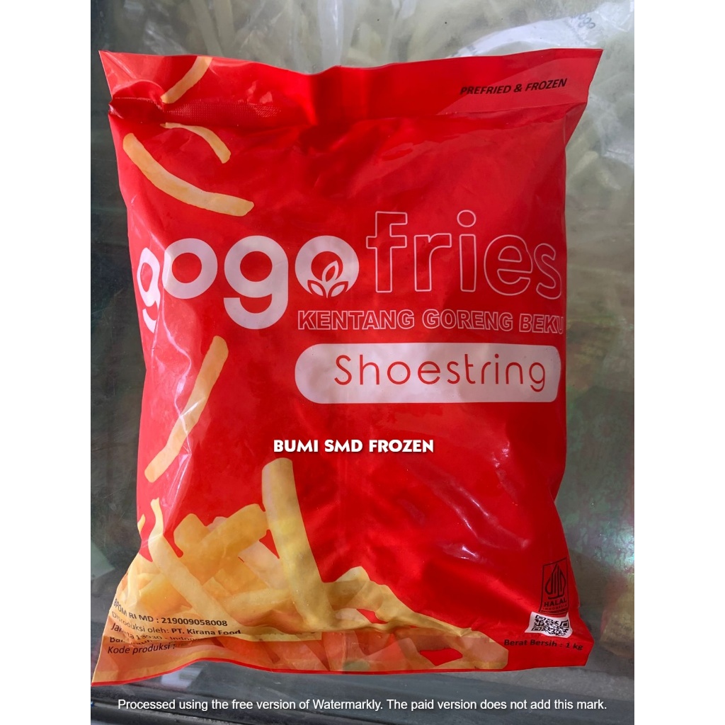 

KENTANG GOGO SHOESTRING [MERAH] 1 KG