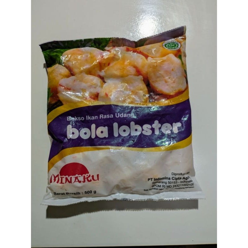 

MINAKU BOLA LOBSTER 500GRAM