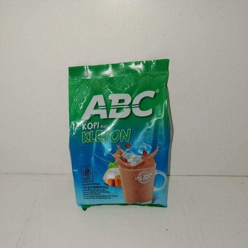 

Kopi ABC klepon 125gr isi 5pcs