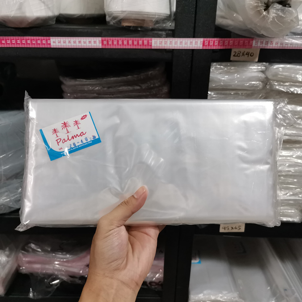 Plastik PP Tebal Super Bening Palma Kaku / Plastik Laundry