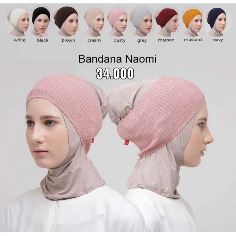 ZOYA CIPUT RAJUT INNER BANDANA NAOMI