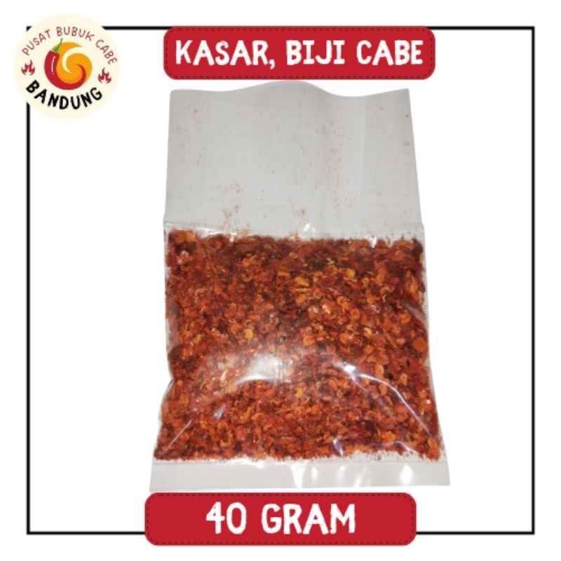 

Cabe Bubuk 40 gram Chili Flake/ Cabe Japlak Pedas Murni