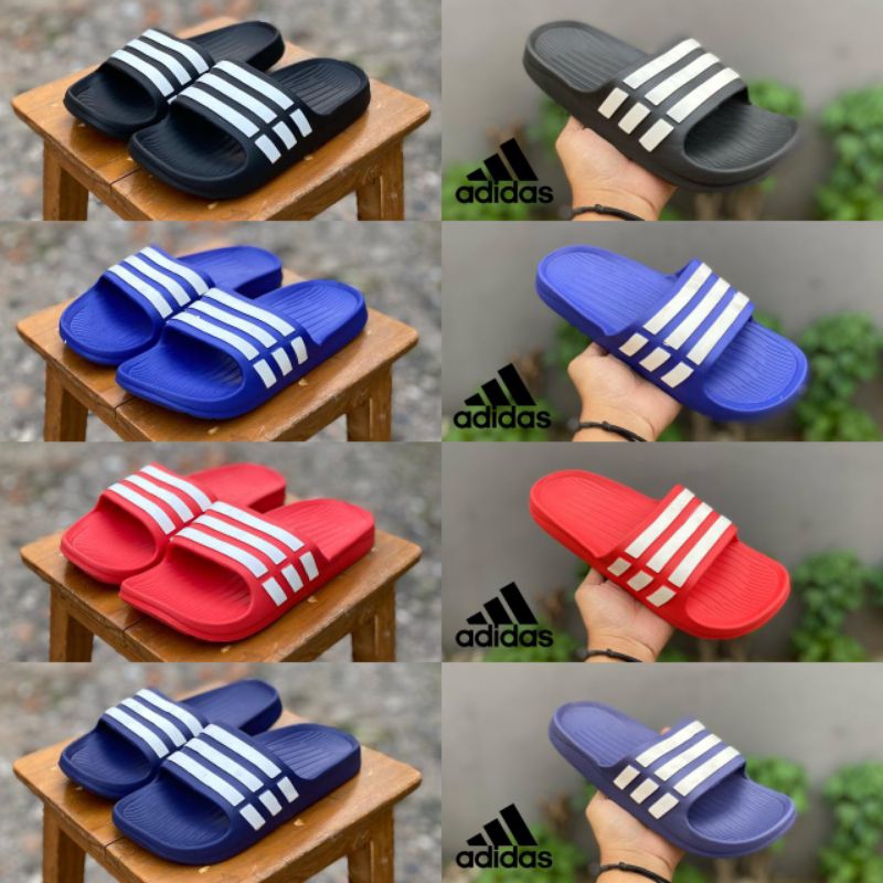 sandal karet adidas termurah/sandal adidas duramo/sandal slop /sandal slop pria