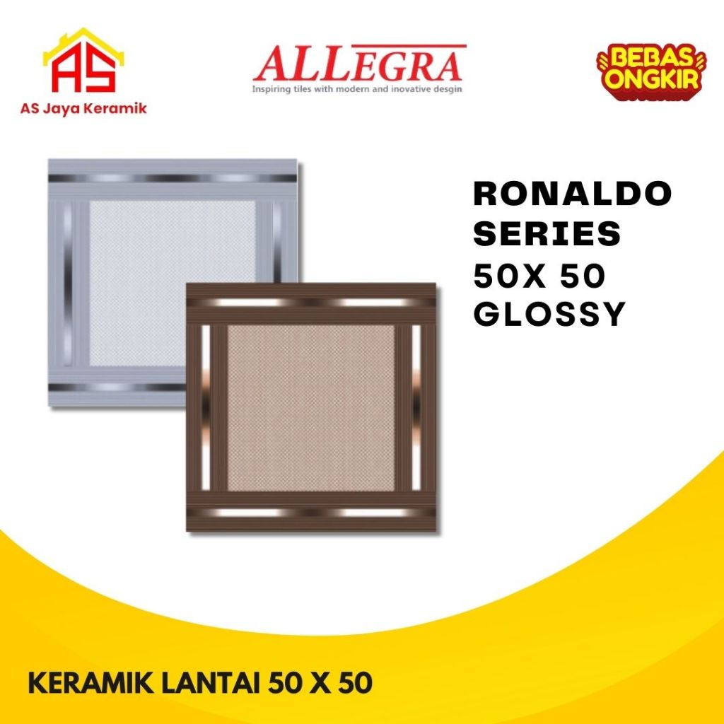 Keramik Lantai I Lantai Granit I 50 x 50 Ronaldo I Allegra