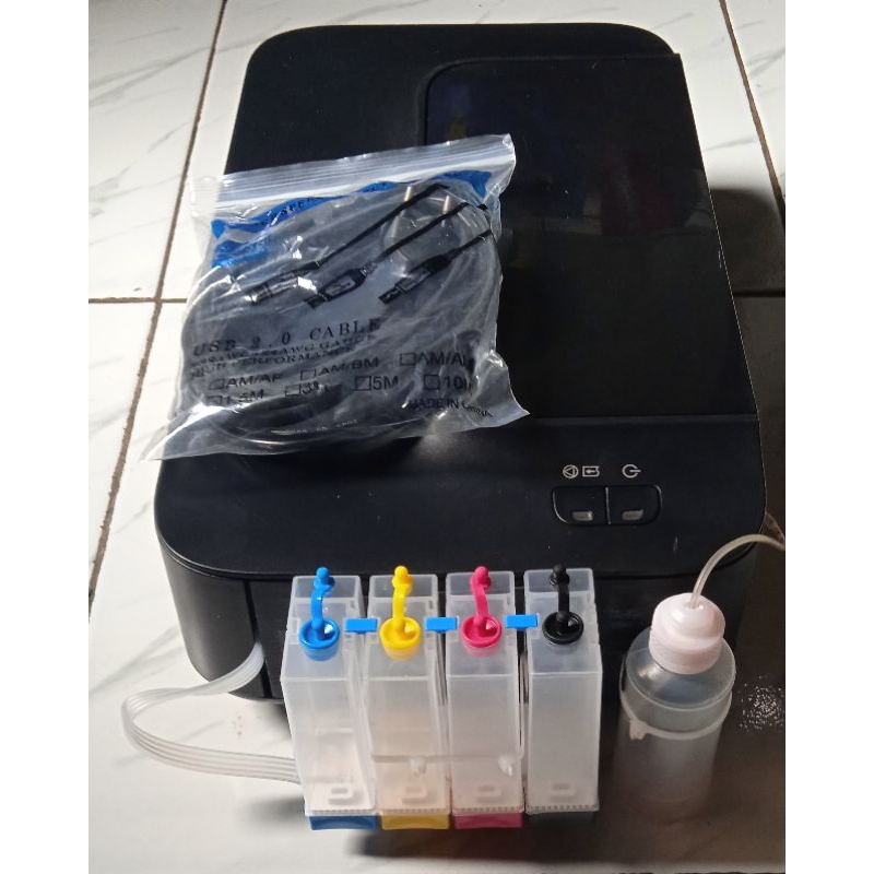 PRINTER Canon Ip2770 sudah infus Tanpa catridge kosongan mesin normal second berkualitas