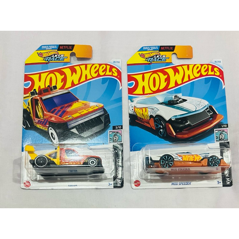 Paket Hot Wheels paket Card Netflix Lolux dan Mood Spider (Dapat 2 Hot Wheels)