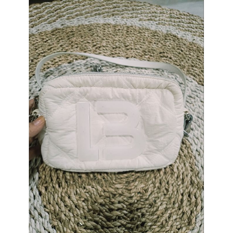 preloved BYL white crossbody