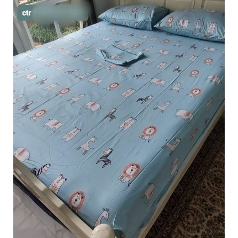 Sprei katun CATRA sprei anti geser sprei cvc premium sprei animal