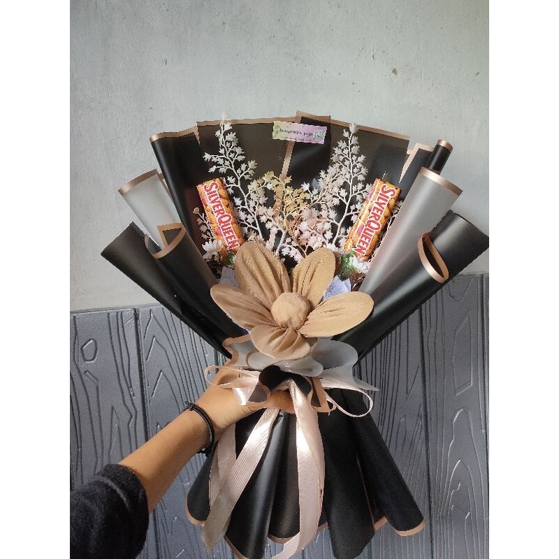

buket jilbab+coklat